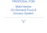 online food delivery and grocery ordering systems